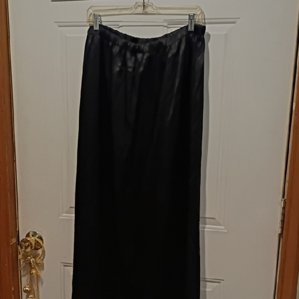 Chic Lady Helene For Mister Jay Black Maxi Skirt for Women 1X Special Event
